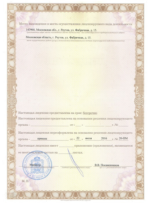 Лицензия на приемку металла, выданная ООО ВТС Металл - стр. 2